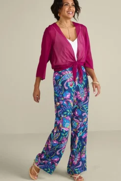 Soft Surroundings Silk Undercover Topper- Toppers|Jackets & Coats