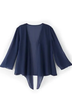 Soft Surroundings Silk Undercover Topper- Toppers|Jackets & Coats