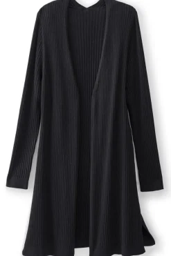 Soft Surroundings Soft Essential Ribbed Long Cardi- Tops|Sweaters & Cardigans