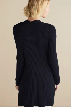 Soft Surroundings Soft Essential Ribbed Long Cardi- Tops|Sweaters & Cardigans