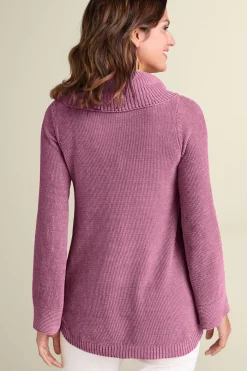Soft Surroundings Soft Winds Chenille Tunic Sweater- Tops|Sweaters & Cardigans