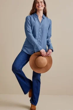 Soft Surroundings Sonnet Tencel™ Shirt- Tops