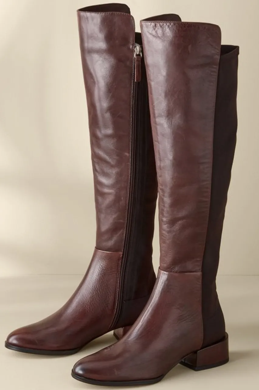 Soft Surroundings Spring Step Rider Tall Boot- Shoes