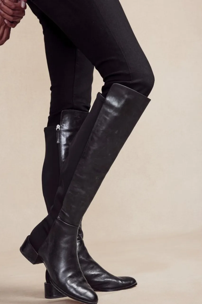 Soft Surroundings Spring Step Rider Tall Boot- Shoes
