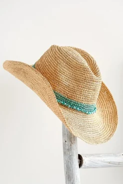 Soft Surroundings Tahitian Cowboy Hat- Jewelry|Hats