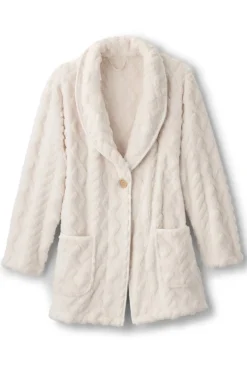 Soft Surroundings Textured Most Wonderful Cardi- Sweaters & Cardigans|Sleepwear & Lounge