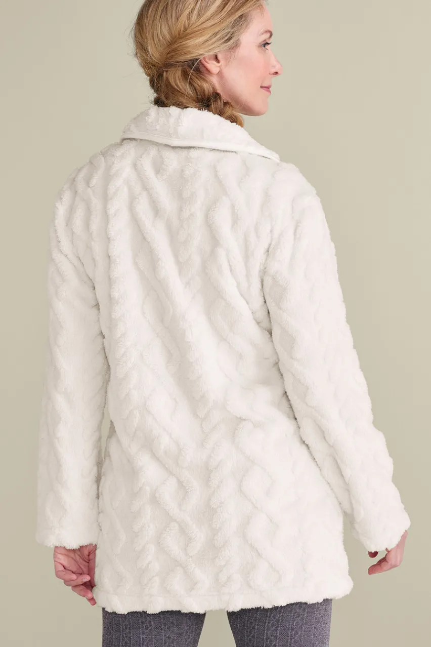 Soft Surroundings Textured Most Wonderful Cardi- Sweaters & Cardigans|Sleepwear & Lounge