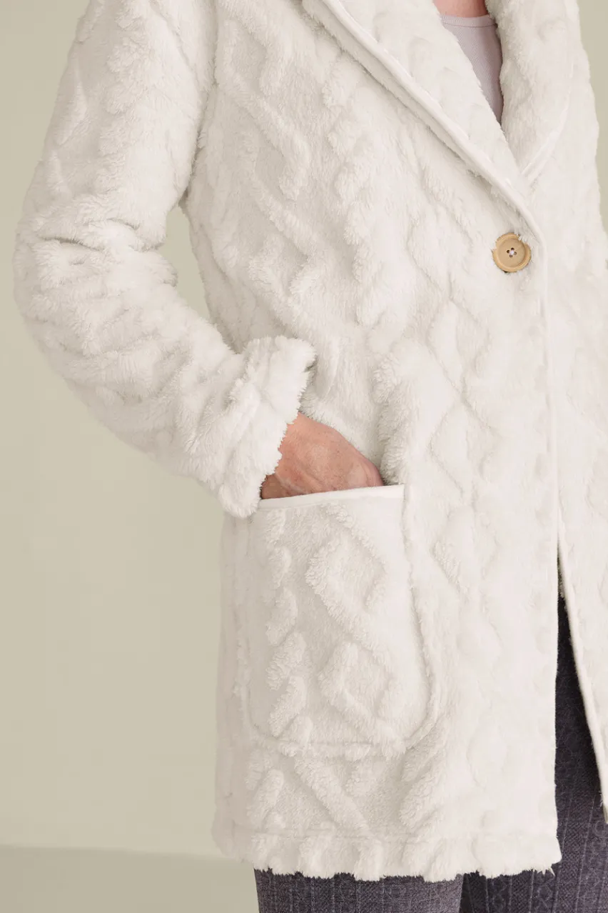 Soft Surroundings Textured Most Wonderful Cardi- Sweaters & Cardigans|Sleepwear & Lounge