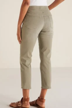 Soft Surroundings The Ultimate Denim Pull-On Crop- Jeans