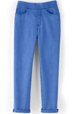 Soft Surroundings The Ultimate Denim Pull-On Crop- Jeans