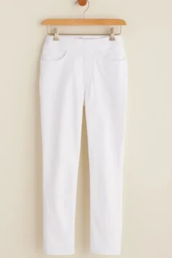 Soft Surroundings The Ultimate Denim Pull-On Crop- Jeans