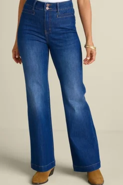 Soft Surroundings The Ultimate Denim Trouser Jeans- Jeans