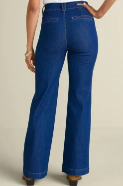 Soft Surroundings The Ultimate Denim Trouser Jeans- Jeans