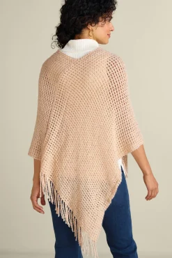 Soft Surroundings Touch Of Sparkle Poncho- Toppers|Jackets & Coats