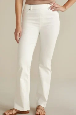Soft Surroundings Ultimate Denim Pull-On Bootcut Jeans- Jeans