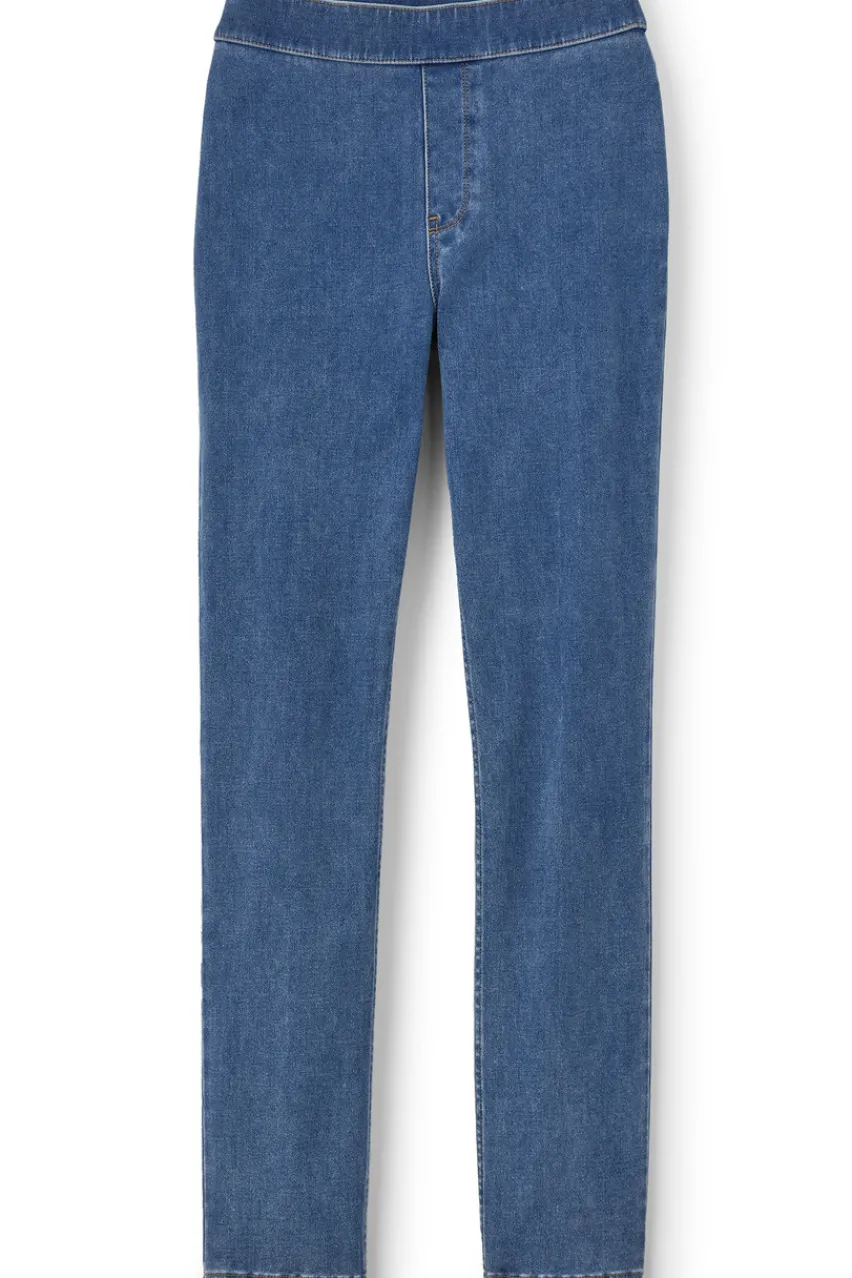 Soft Surroundings Ultimate Denim Pull-On Slim Leg Jeans- Jeans