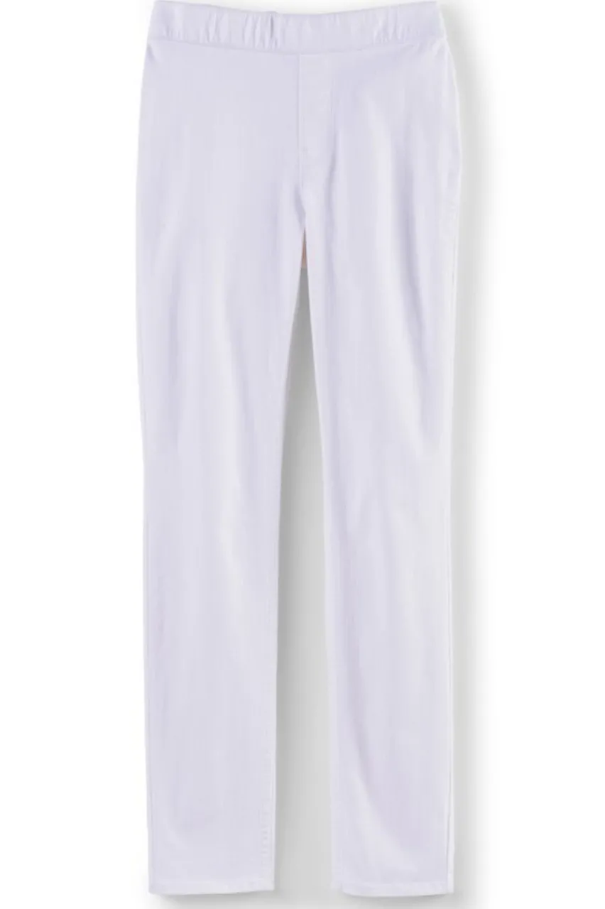 Soft Surroundings Ultimate Denim Pull-On Slim Leg Jeans- Jeans