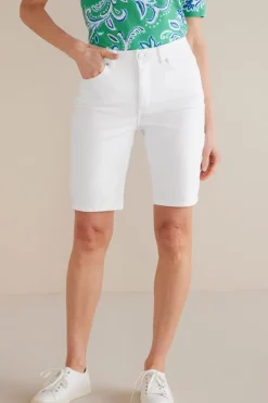 Soft Surroundings Ultimate Denim Slim Leg Shorts- Jeans|Pants