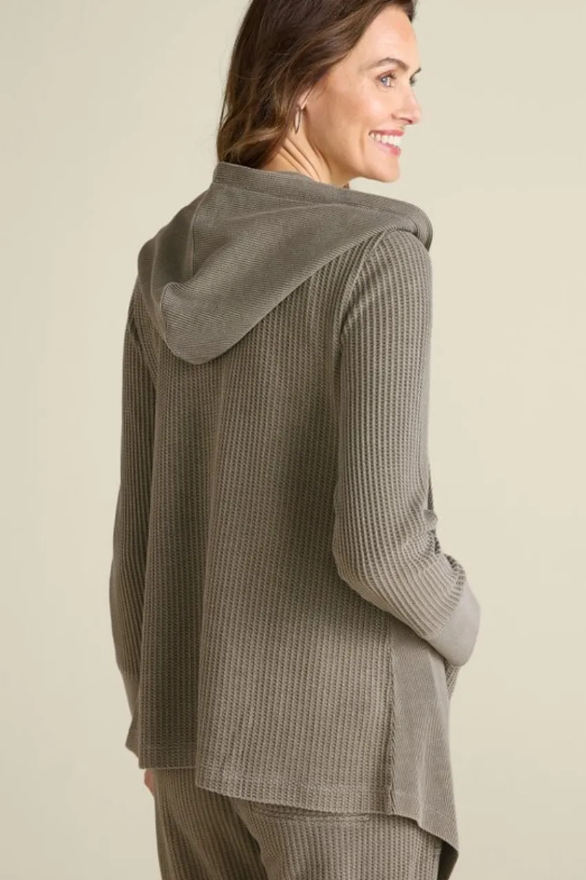 Soft Surroundings Vala Waffle Topper- Toppers|Jackets & Coats
