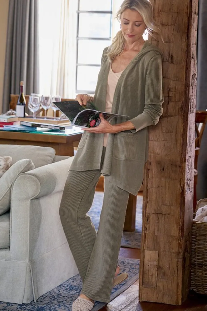 Soft Surroundings Vala Waffle Topper- Toppers|Jackets & Coats