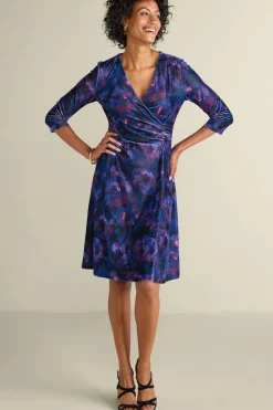 Soft Surroundings Velvet Hyannis Dress- Dresses