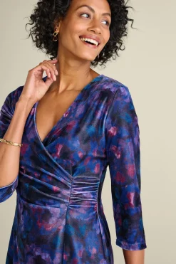 Soft Surroundings Velvet Hyannis Dress- Dresses