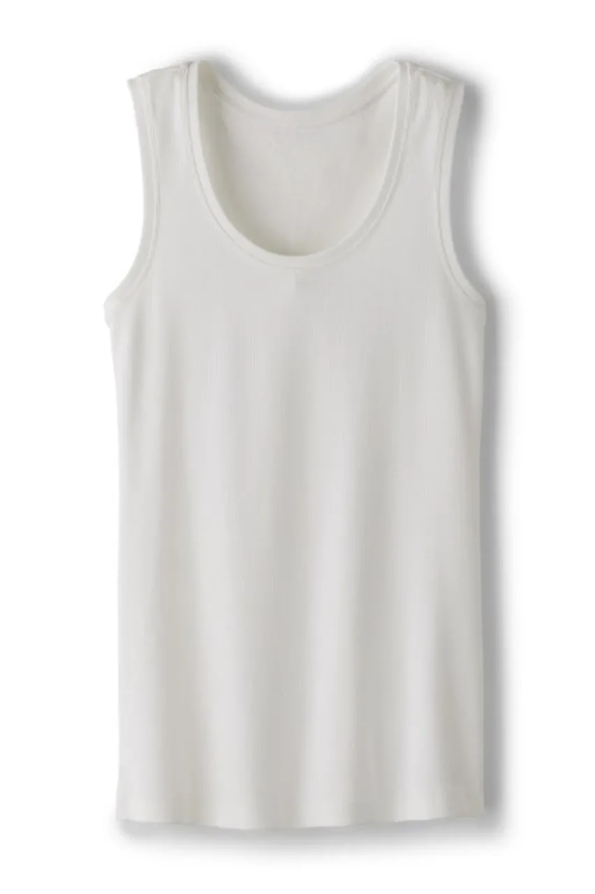 Soft Surroundings Veronica Ribbed Tank- Tops