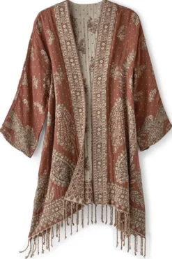 Soft Surroundings Versailles Jacquard Topper- Toppers|Jackets & Coats