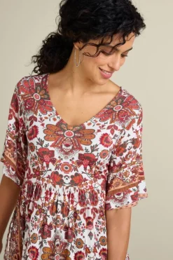 Soft Surroundings Vina Short Sleeve Tunic- Tops|Tunics & Leggings