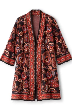 Soft Surroundings Vitrine Jacquard Cardigan- Tops|Sweaters & Cardigans