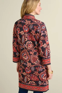 Soft Surroundings Vitrine Jacquard Cardigan- Tops|Sweaters & Cardigans
