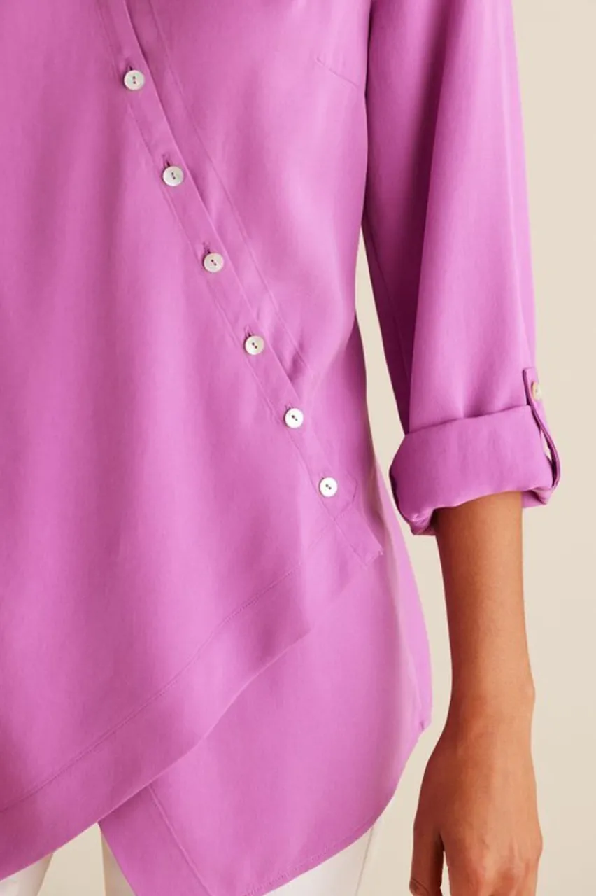 Soft Surroundings Washed Tencel™ Tunic- Tops|Tunics & Leggings