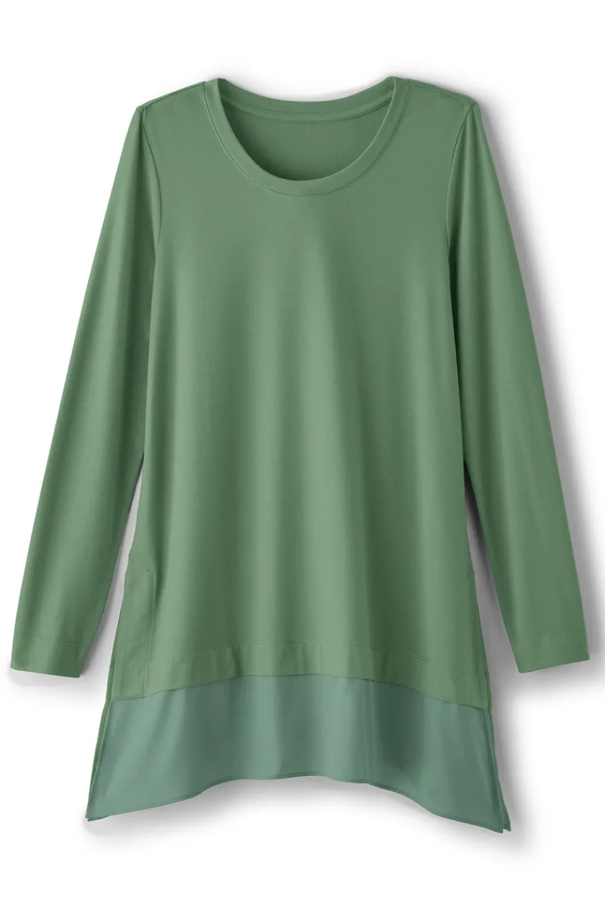 Soft Surroundings Willa Layered Tunic- Tops