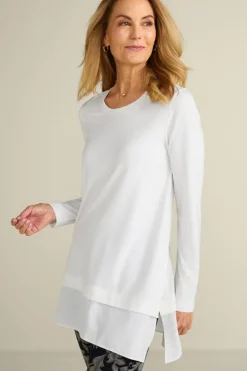Soft Surroundings Willa Layered Tunic- Tops