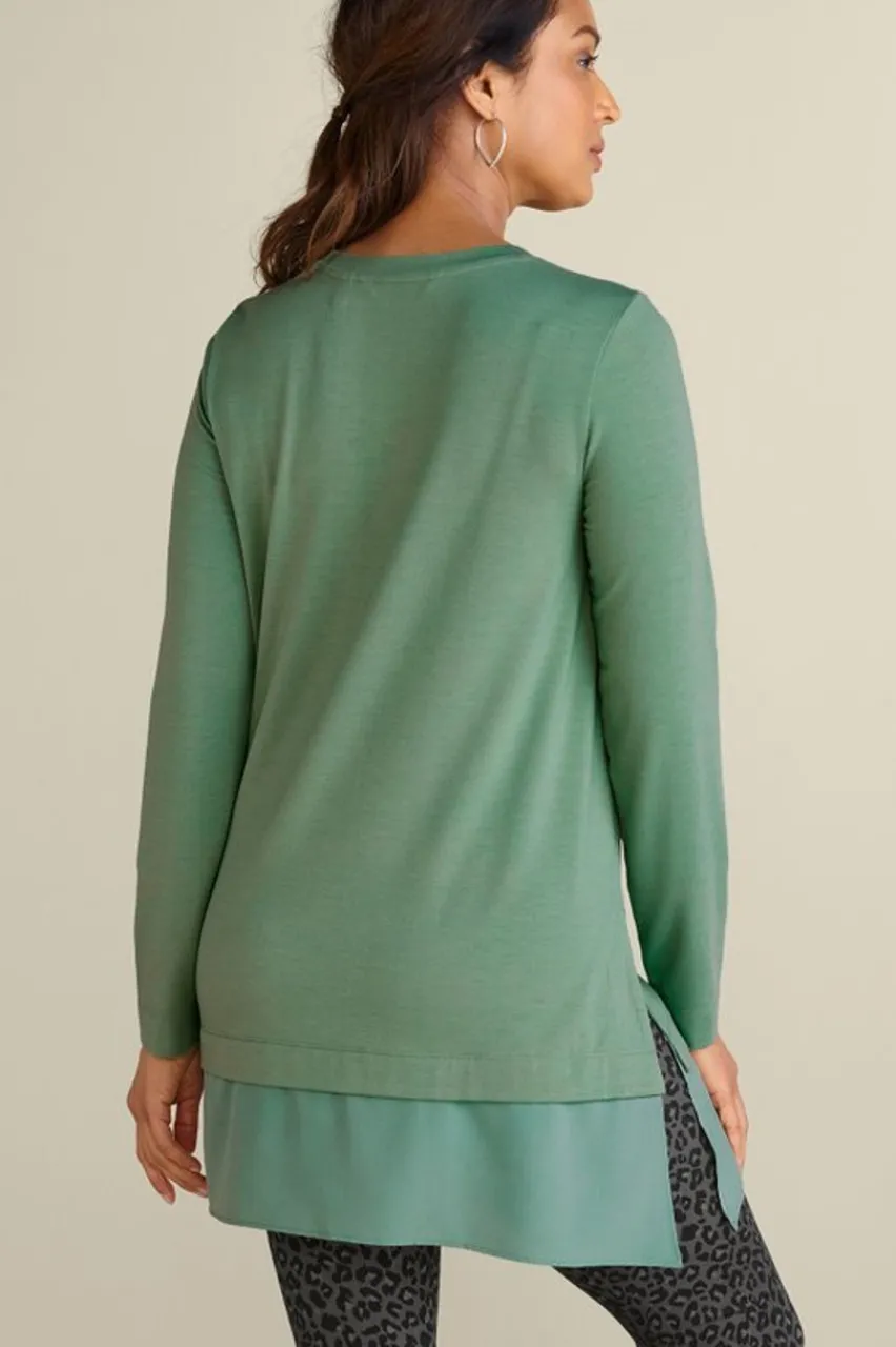 Soft Surroundings Willa Layered Tunic- Tops