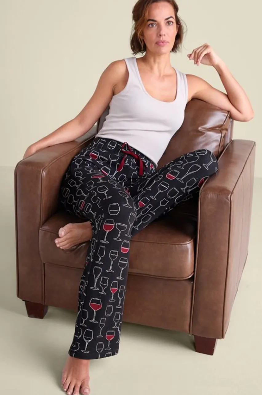 Soft Surroundings Wine Down Sleep Pants- Sleepwear & Lounge