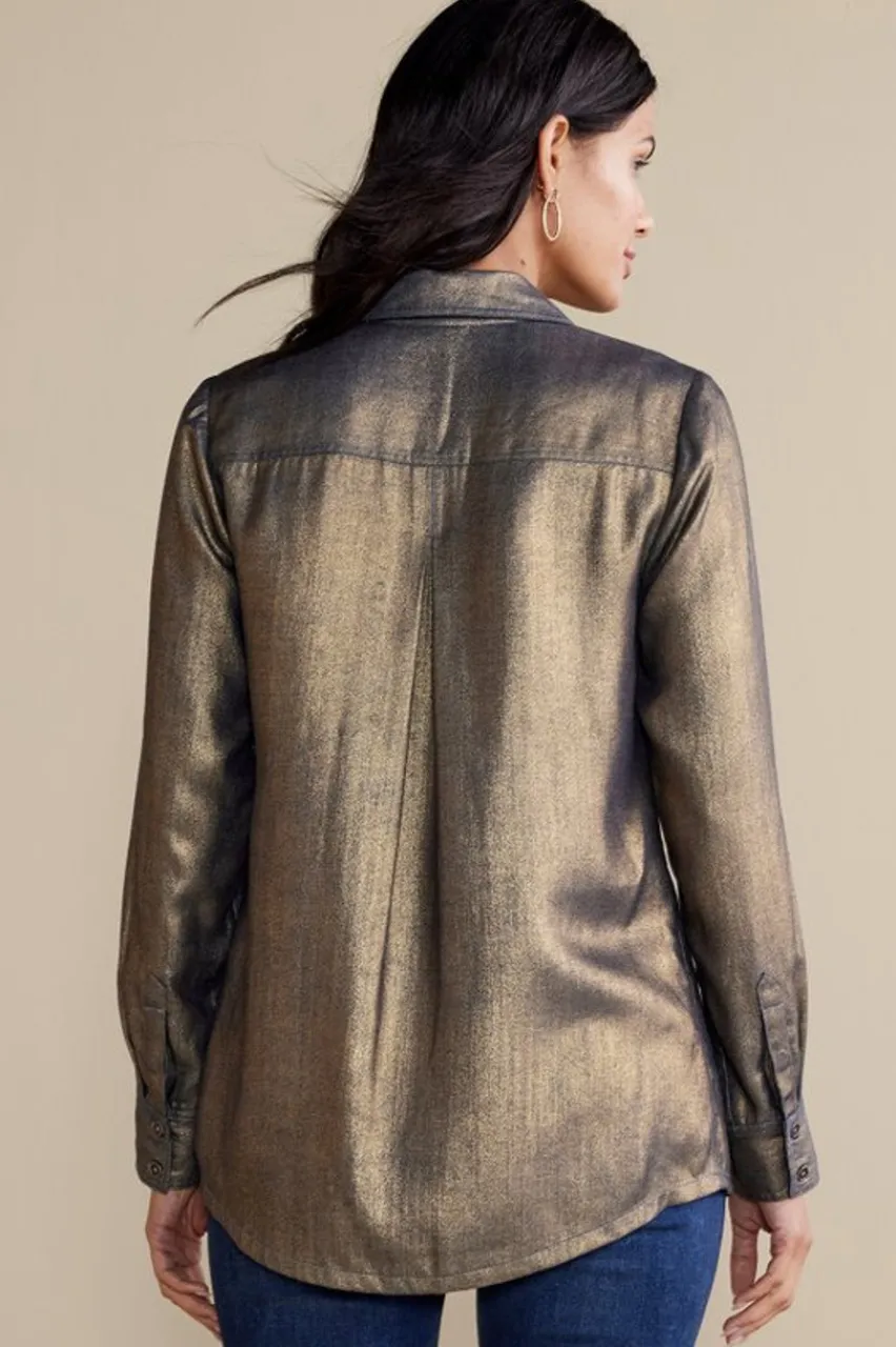 Soft Surroundings Zafina Shirt- Tops