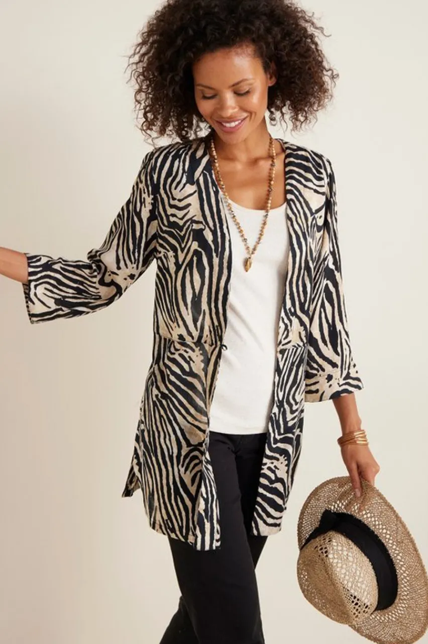 Soft Surroundings Zella Topper- Toppers|Jackets & Coats