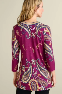 Soft Surroundings Zennia Printed Tunic- Tops