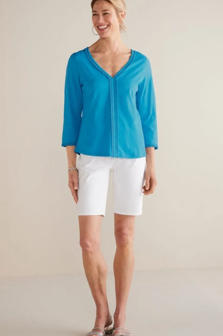 Soft Surroundings Zoey Tee- Tops