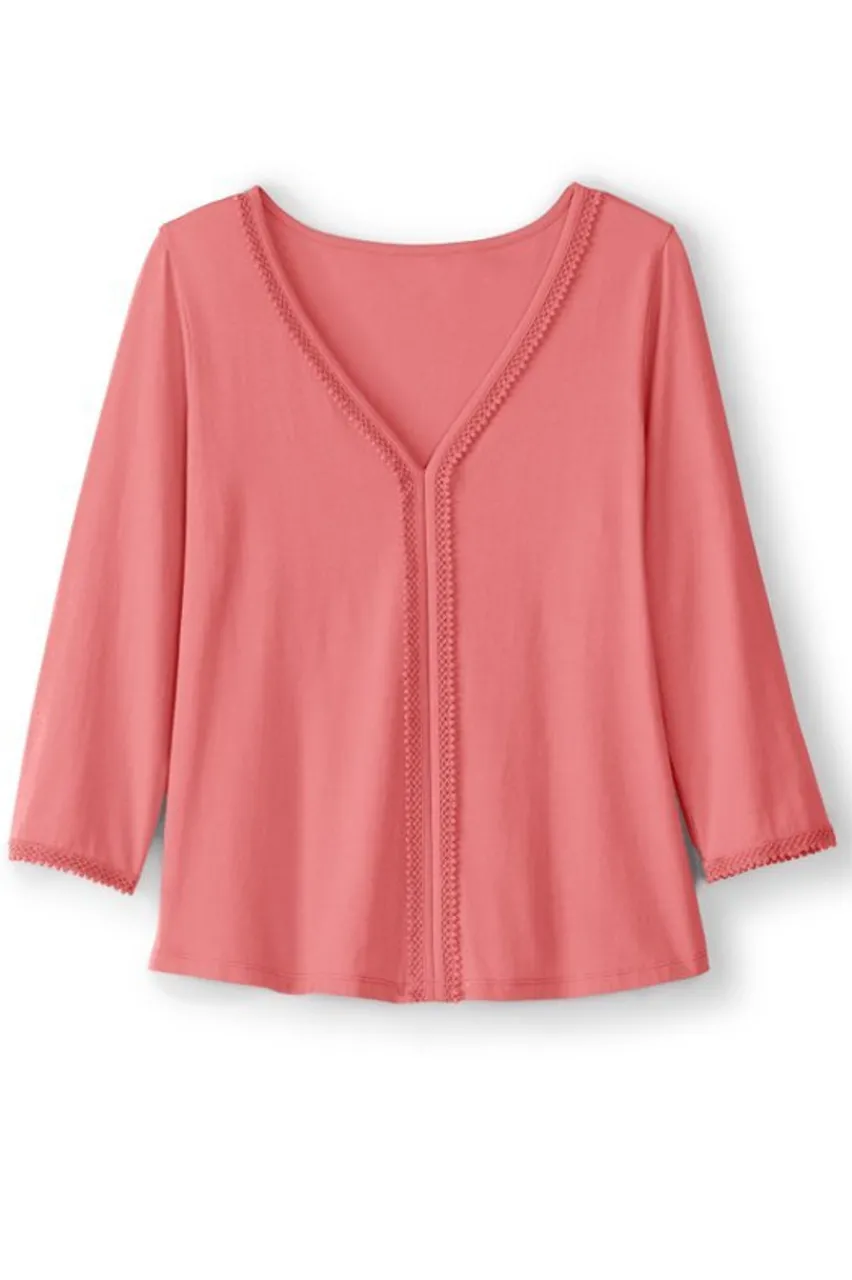 Soft Surroundings Zoey Tee- Tops